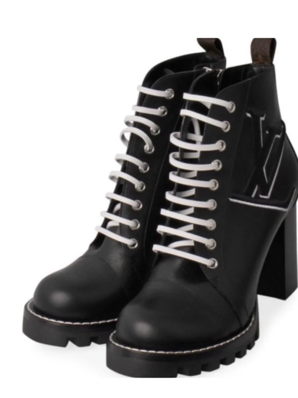 LOUIS VUITTON LEATHER STAR TRAIL ANKLE BOOTS (Will consider offers!) - Picture 4 of 13